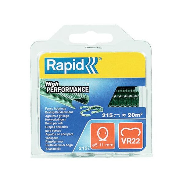 Skobelki Rapid VR22 ocynk, zielone 40108802 | Exvi