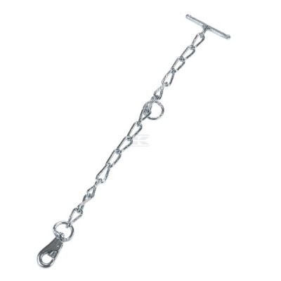 Łańcuch pojedynczy z karabińczykiem, 66cm 805052KR | Exvi
