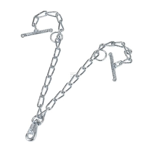 Łańcuch podwójny z karabińczykiem, 70cm 805051KR | Exvi