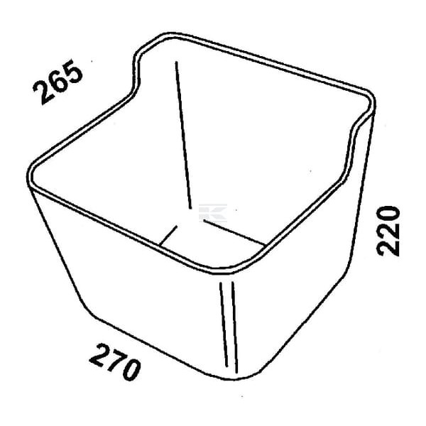 Karmidło dla koni i bydła, 7 l 1620100217 | Exvi