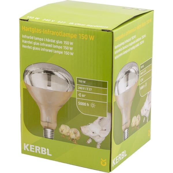 Promiennik podczerwieni 150W biały 22243KER | Exvi