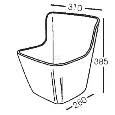 Karmidło dla koni i bydła, 11,5 l 1620100204 | Exvi