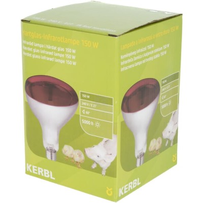 Promiennik podczerwieni 150W czerwony 22244KER | Exvi