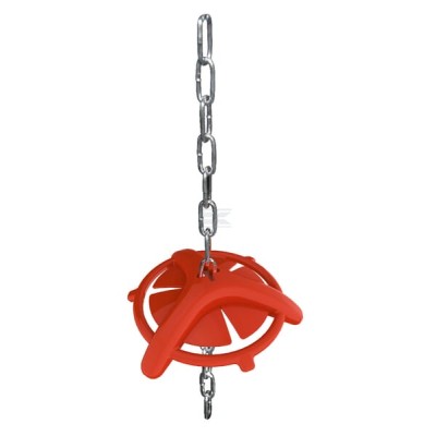 Gryzak dla świń z łańcuchem, 75 cm 1635280301 | Exvi