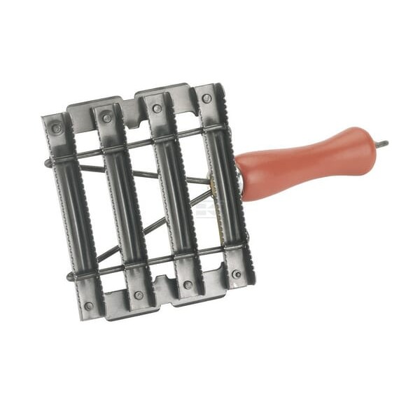 Zgrzebło metalowe 11x12.5 cm 1810KER | Exvi