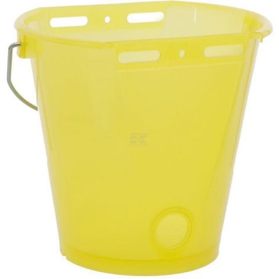 Wiadro do karmienia, żółte przezroczyste, 8 l 14267 | Exvi