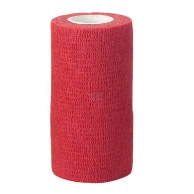 Bandaż do racic Vetlastic, czerwony 10 cm 1676KER | Exvi