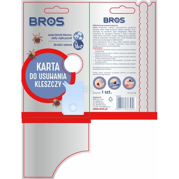 Karta do usuwania kleszczy 15942026 | Exvi