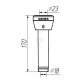 Gumy strzykowe adapt. Westfalia 1580GS06P | Exvi