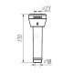 Gumy strzykowe silikonowe adapt. 1580SGS06KP | Exvi
