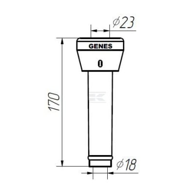 Gumy strzykowe silikonowe adapt. 1580SGS06KP | Exvi