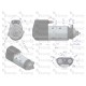 Rozrusznik R20E 300875ER 24V 6.5 kW C-385 300875EX | Exvi