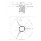 Mieszacz powietrza Multifan, Ø 50 cm 1616032050 | Exvi