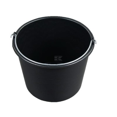 Wiadro, czarne, 12 l TZ4751S | Exvi