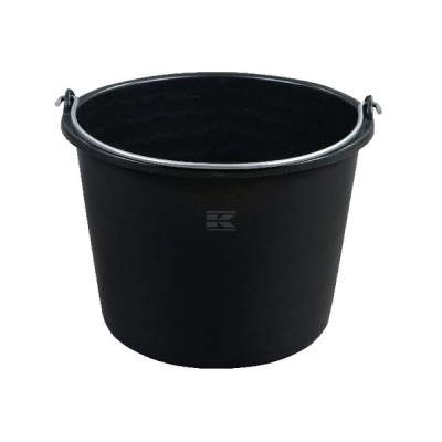Wiadro, czarne, 20 l TZ4731 | Exvi