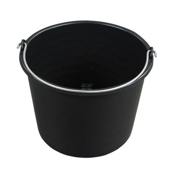 Wiadro, czarne, 20 l TZ4731 | Exvi