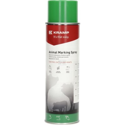 Spray do znakowania zwierząt Kramp, zielony 303003KR | Exvi
