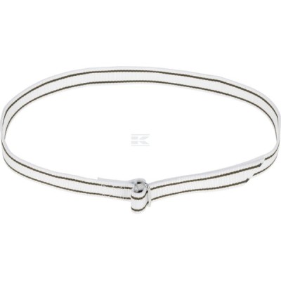 Obroża identyfikacyjna, biało/czarna, 130cm 803092KR | Exvi