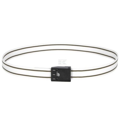 Obroża identyfikacyjna 130 cm czarno/biała 20921KER | Exvi