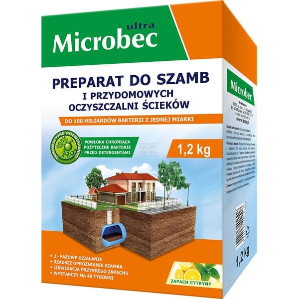 Microbec Oczyszczanie szamba 2085BROS | Exvi