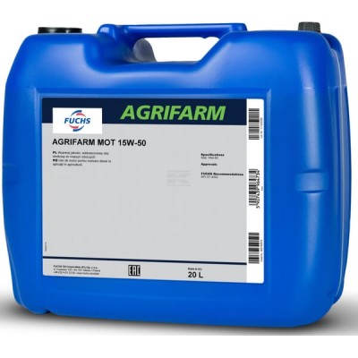 Olej Agrifarm MOT 15W50, 20 l 1074131120 | Exvi