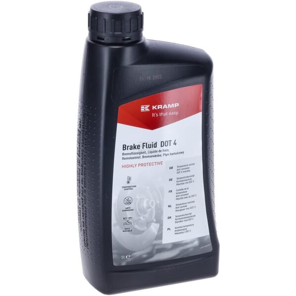 Płyn hamulcowy DOT-4, 1l syntetyczny Kramp 501001KR | Exvi