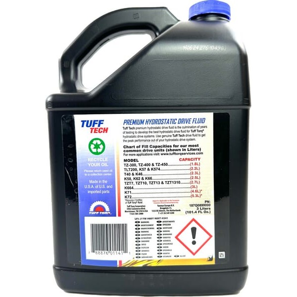 Olej przekładniowy Tuff Tech 3L 187Q0899000 | Exvi