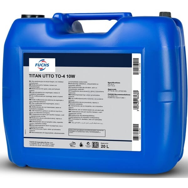 Olej Titan Utto TO-4 SAE 10W, 20 l 602732668 | Exvi