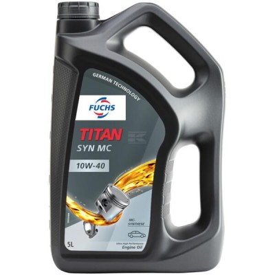 Olej Titan Syn 10W40 MC, 5 l Fuchs 602001504 | Exvi
