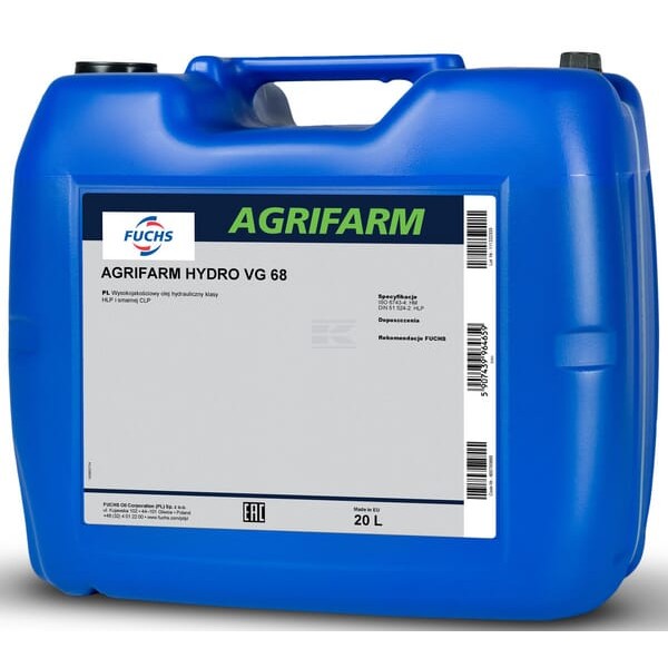 Olej Agrifarm Hydro VG 68, 20 l 1074334220 | Exvi