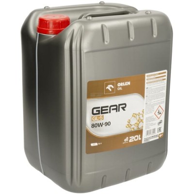 Olej przekładniowy Gear GL-5 80W-90 20 l QFO882K20 | Exvi