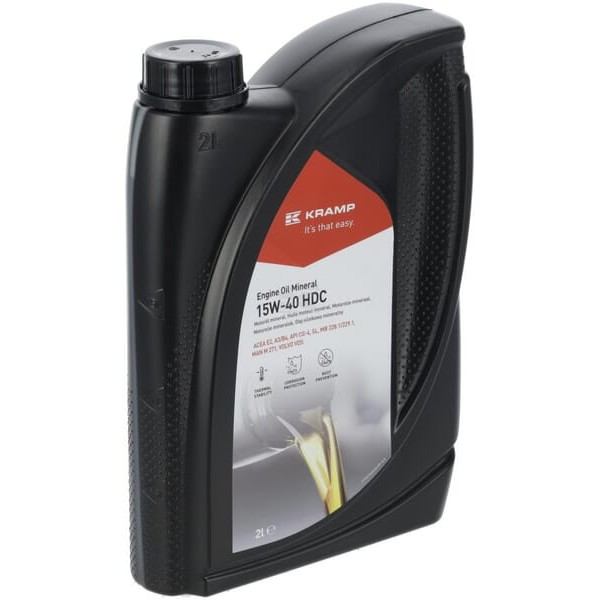 Olej silnikowy mineralny 15W-40 HDC 2 l 10711002WEKR | Exvi
