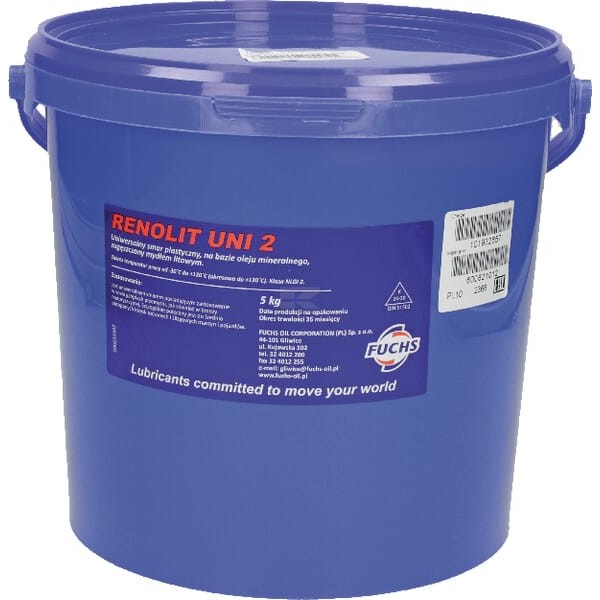 Smar Renolit Uni 2 Fuchs, 5 kg 1073317105 | Exvi