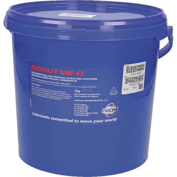 Smar Renolit Uni 42 Fuchs, 5 kg 1073318105 | Exvi