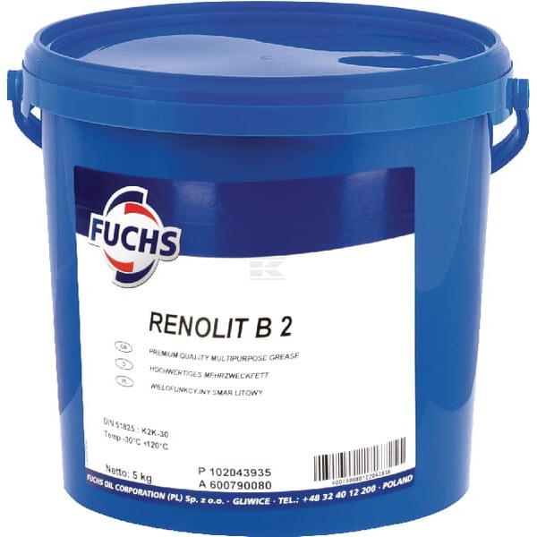 Smar Renolit B2 Fuchs, 5 kg 1073319105 | Exvi
