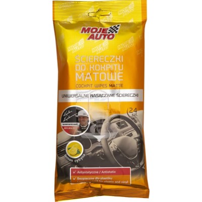 Ściereczki do kokpitu matowe Moje Auto 1025051024 | Exvi