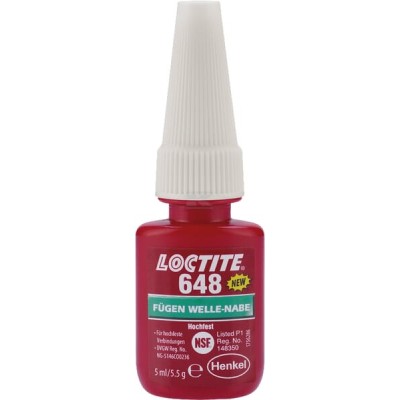 Klej mocujący 648 Loctite, 5 ml LC1804041 | Exvi