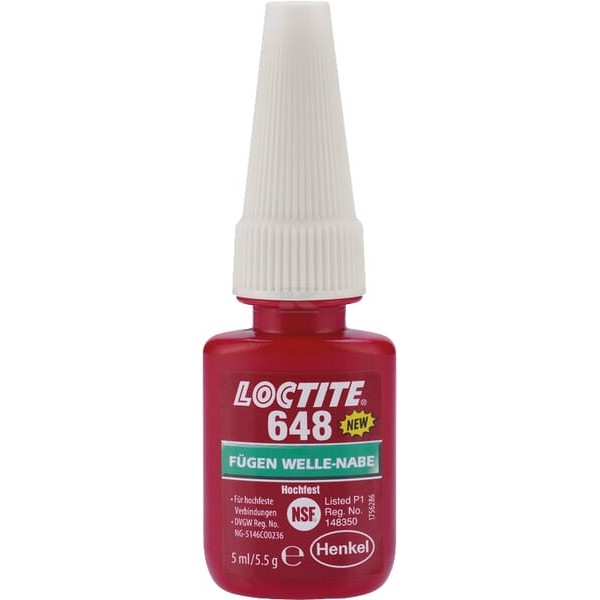 Klej mocujący 648 Loctite, 5 ml LC1804041 | Exvi