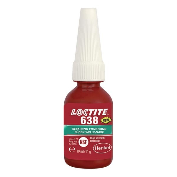 Klej mocujący 638 Loctite, 10 ml LC1803038 | Exvi