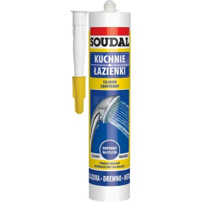Silikon sanitarny 280 ml, biały 137515SOU | Exvi