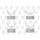 Komplet panewek głównych N-1.00 (IV 9003025410U | Exvi