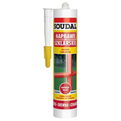 Silikon szklarski, biały 280 ml 137667SOU | Exvi