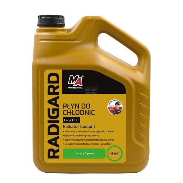 Płyn do chłodnic RADIGARD, 5 l 1074650005 | Exvi