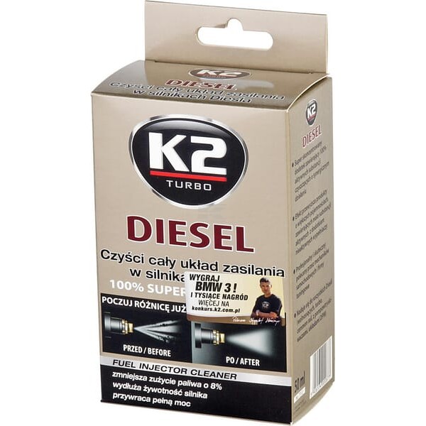 Dodatek do ON Diesel K2, 50 ml 1074831205 | Exvi