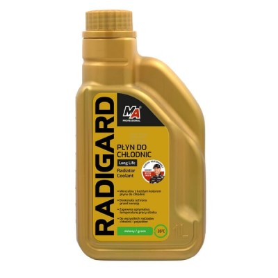 Płyn do chłodnic RADIGARD, 1 l 1074650001 | Exvi