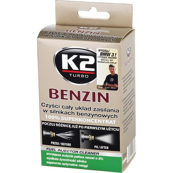 Dodatek do benzyny Benzin K2, 50 ml 1074831105 | Exvi