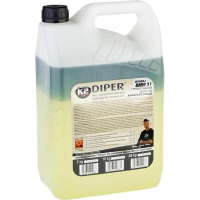 Płyn do mocnych zabrudzeń Diper K2, 5 kg 1025041205 | Exvi