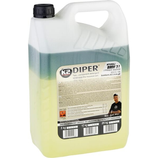 Płyn do mocnych zabrudzeń Diper K2, 5 kg 1025041205 | Exvi