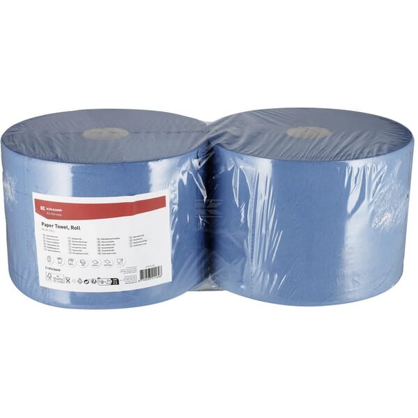 Ręcznik papierowy, niebieski w rolce, 23 CP32101KR | Exvi