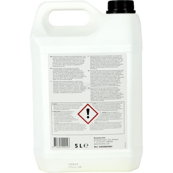 Przemysłowy środek do czyszczenia 5l 12050001001 | Exvi